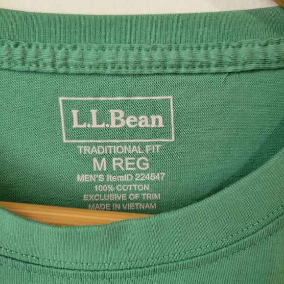 L.L. Bean Men's Med T-shirt - Picture 4 of 5